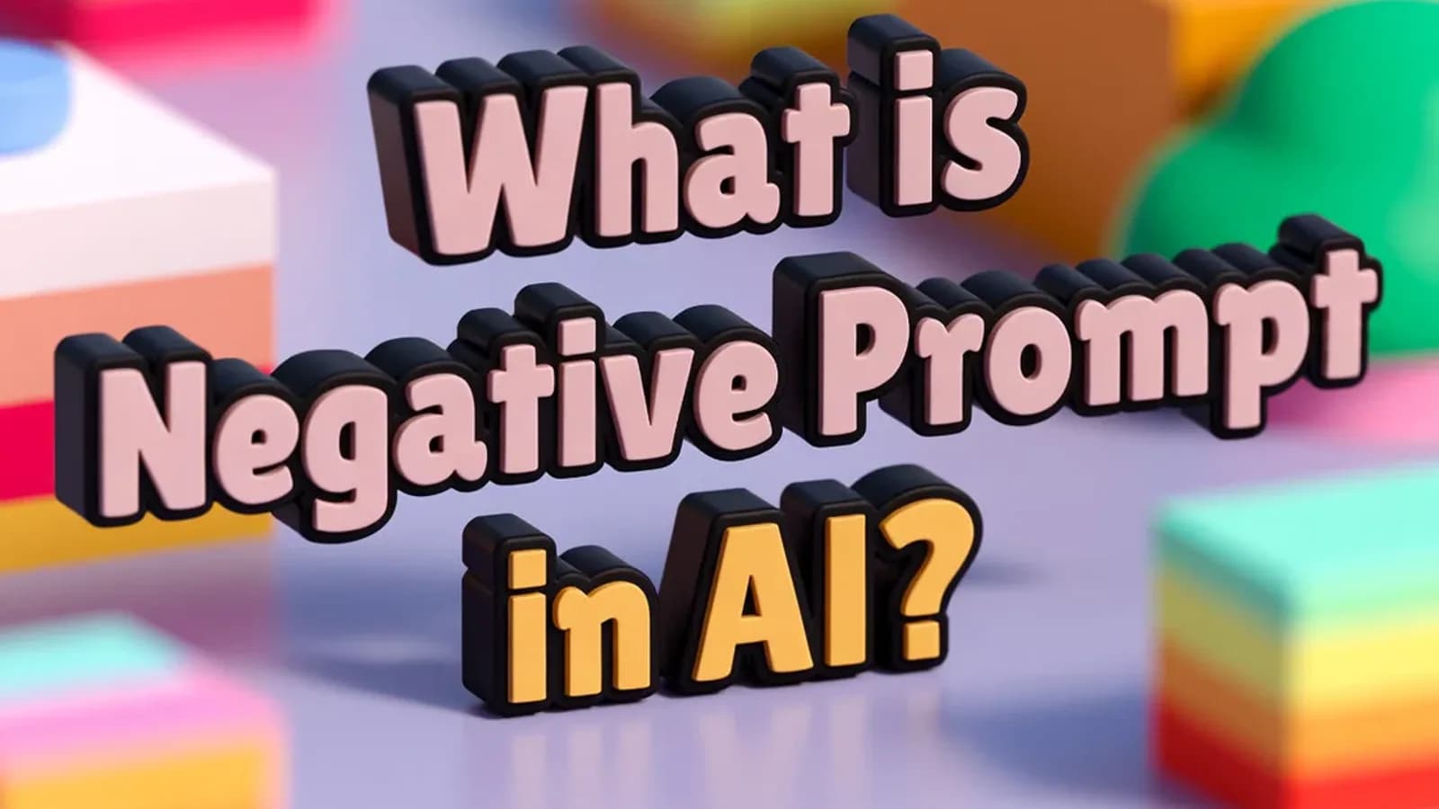 What Negative Prompts Actually Do for Cleaner AI Images